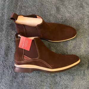Stacy Adams Mens Tigran Cocoa Ankle Boots Size 7 1/2